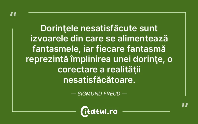 Citat Sigmund Freud - citate viata