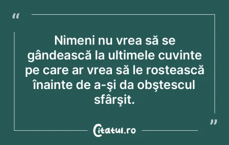 Democraţie este atunci când, în sfâr...