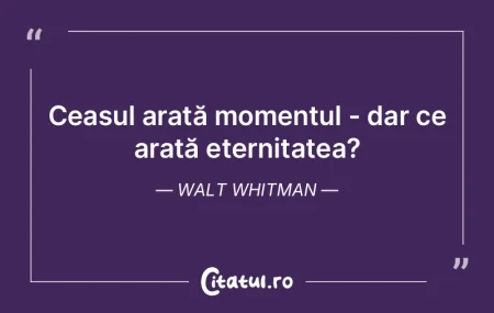 Ce faci pentru tine, dispare odată cu t...