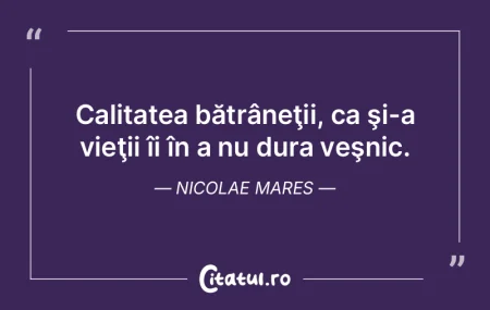 Odihna o fi veşnică, dar nici oboseala...