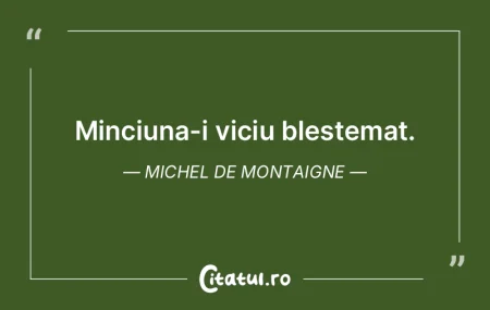 Minciuna premeditată nu mai e chestiune... Minciuna premeditată nu mai e chestiune...
