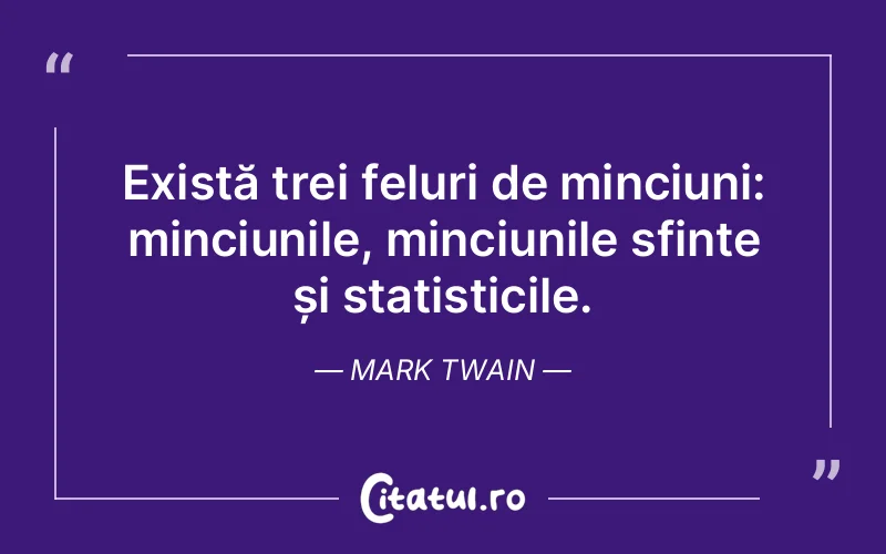 Citat Mark Twain - citate viata