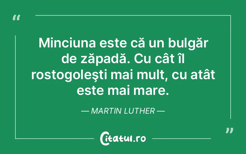 Citat Martin Luther - citate viata
