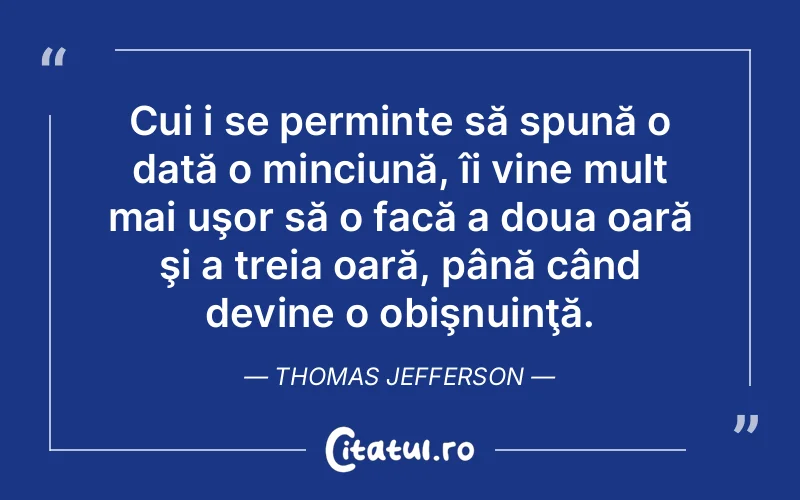 Citat Thomas Jefferson - citate viata