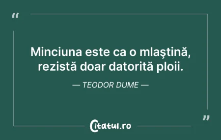 Mitologie: Minciună cu patalama. Tudor ...