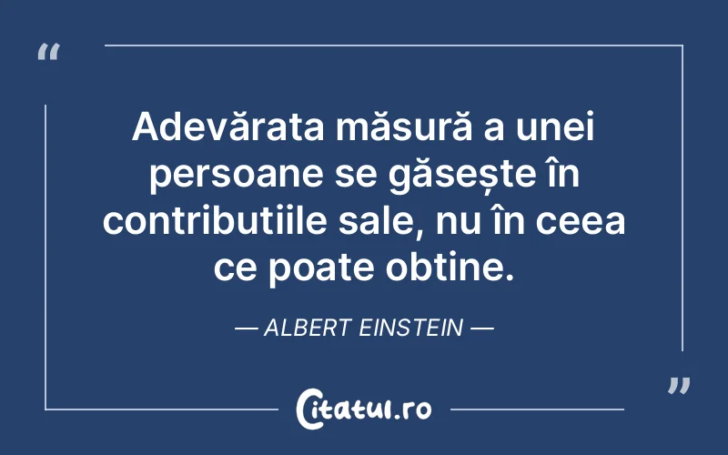 Citat Albert Einstein - citate viata