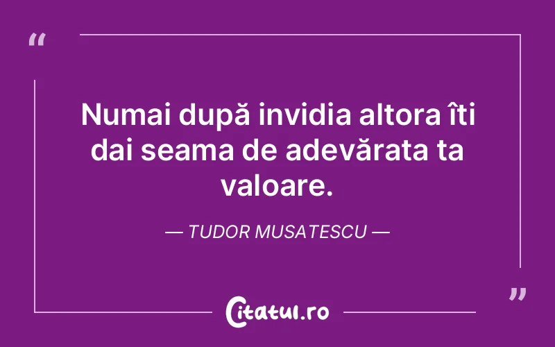 Citat Tudor Musatescu - citate viata