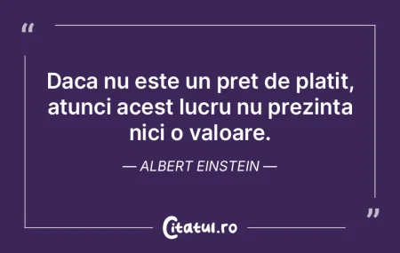 Suntem respectati atunci cand avem valoa...