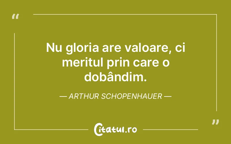 Citat Arthur Schopenhauer - citate viata