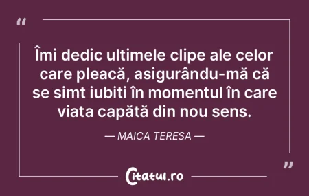 Preţuirea celor pe care îi iubim e un ... Preţuirea celor pe care îi iubim e un ...