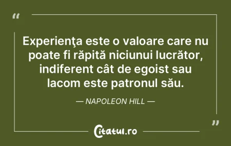 Eşti răsplătit cu valorile cu care op...