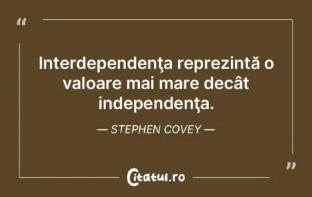 Ar fi o barbarie infantilă să-ţi înc...