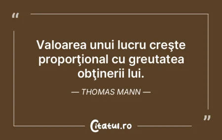 Valoarea ta devine evidentă atunci cân...
