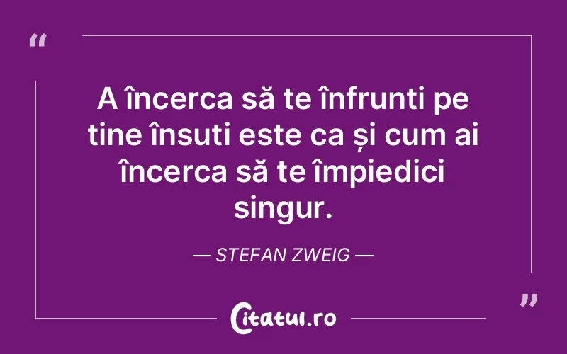 Citat Stefan Zweig - citate viata