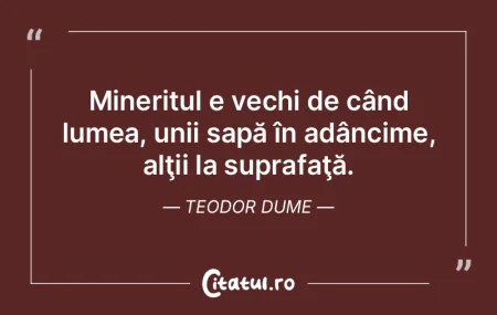 Tot ce vezi şi atingi face parte din lu...