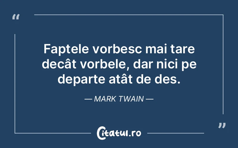 Citat Mark Twain - citate viata