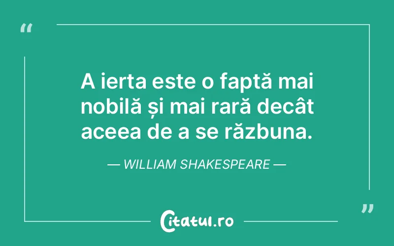 Citat William Shakespeare - citate viata
