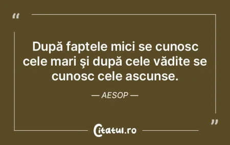 A nu comite nicio laşitate împotriva p...