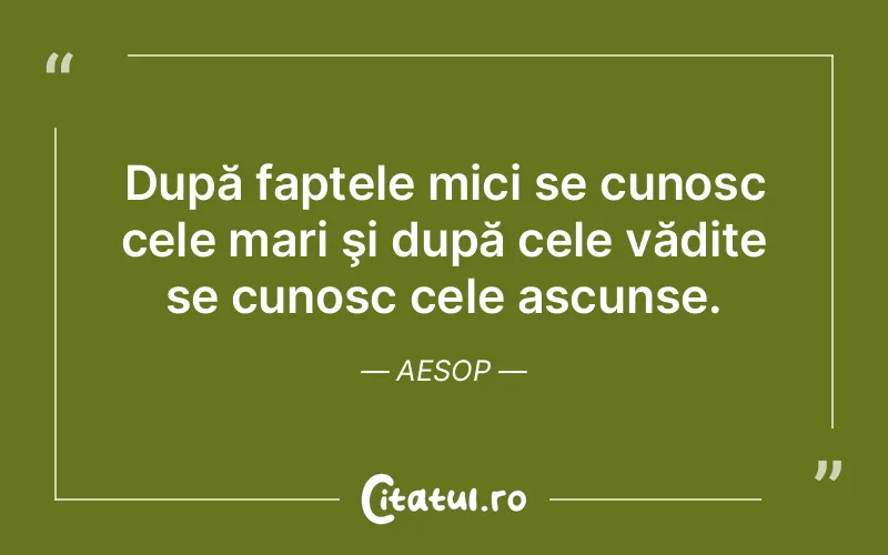 Citat Aesop - citate viata
