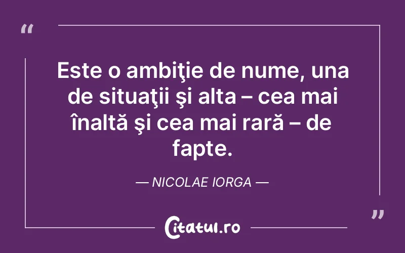 Citat Nicolae Iorga - citate viata