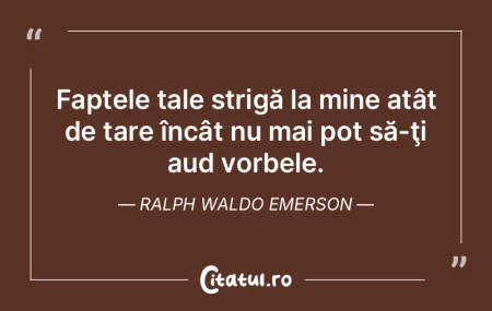Să faci fapte bune este sarcina cea mai... Să faci fapte bune este sarcina cea mai...