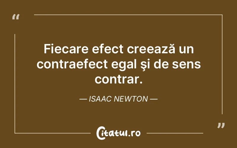 Citat Isaac Newton - citate viata
