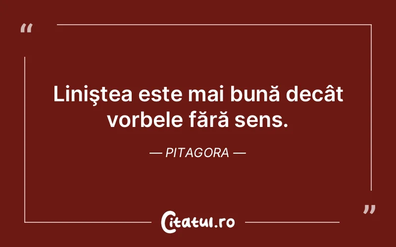 Citat Pitagora - citate viata