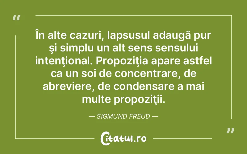 Citat Sigmund Freu - citate viata