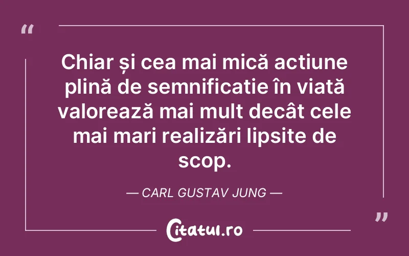 Citat Carl Gustav Jung - citate viata
