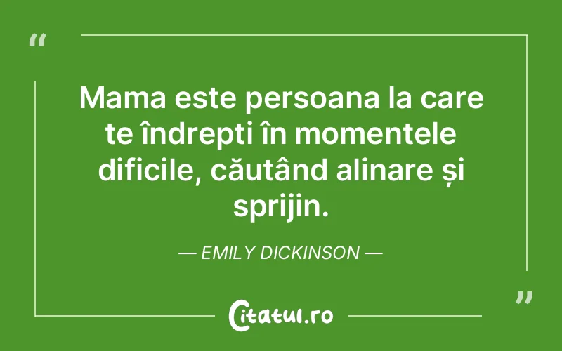 Citat Emily Dickinson - citate viata