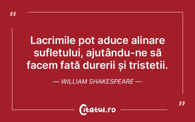Citat William Shakespeare - citate viata