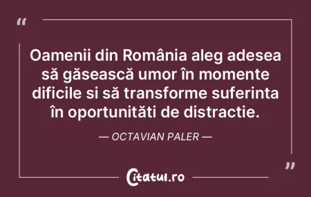 Problema nu este că alții mă percep g...