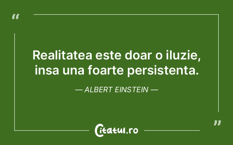 Citat Albert Einstein - citate viata