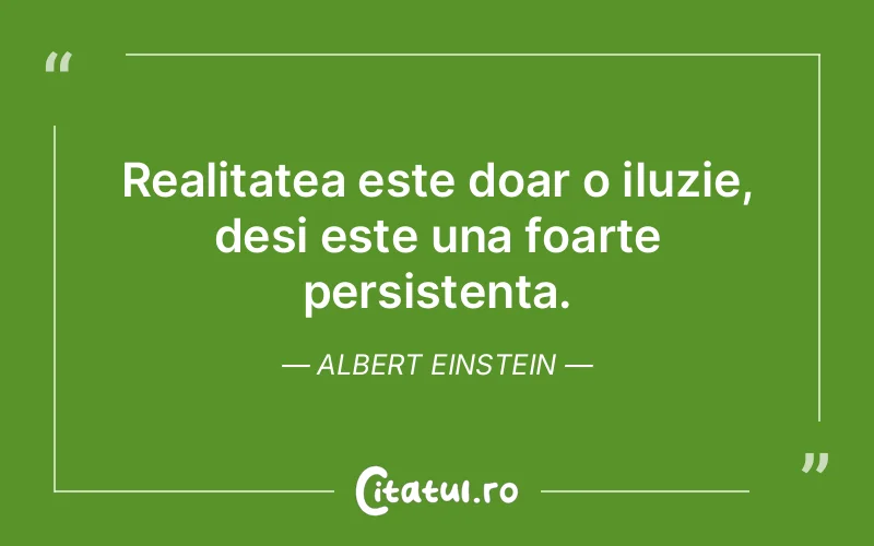 Citat Albert Einstein - citate viata