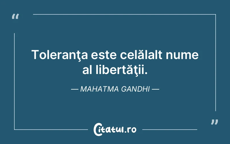 Citat Mahatma Gandhi - citate viata