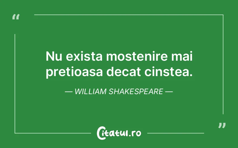Citat William Shakespeare - citate viata