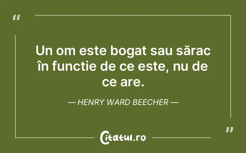 Citat Henry Ward Beecher - citate viata
