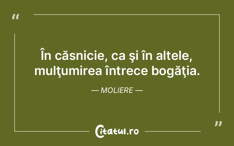 Citat Moliere - citate viata