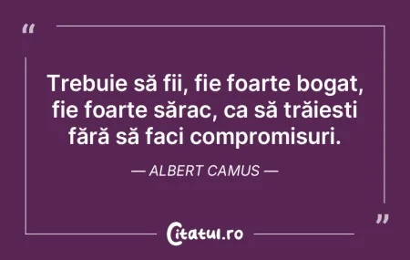 Diferenţa între un om sărac şi un om...