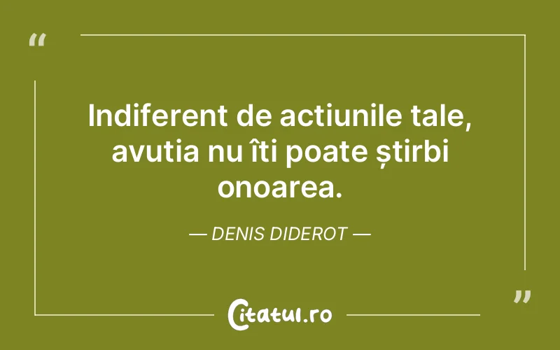 Citat Denis Diderot - citate viata
