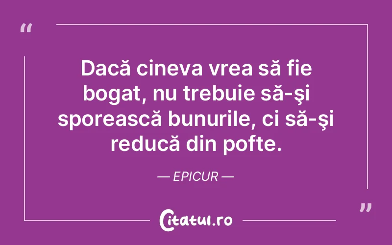 Citat Epicur - citate viata