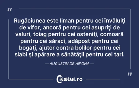 E bogat cel ce se mulţumeşte cu puţin...