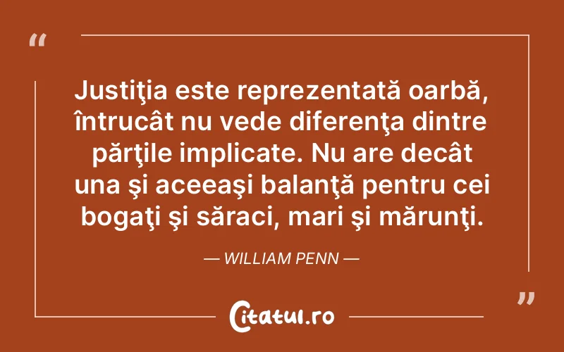 Citat William Penn - citate viata
