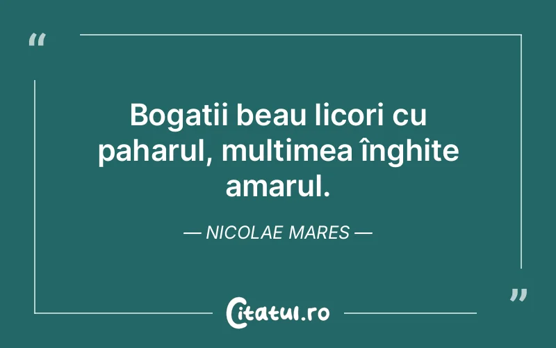 Citat Nicolae Mares - citate viata