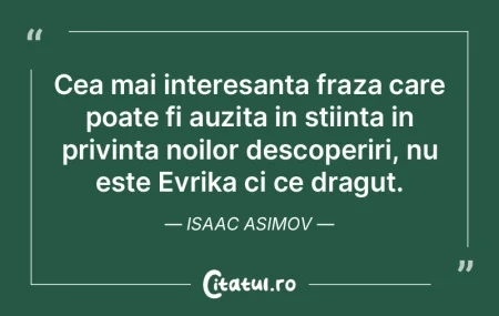 Stiinta fara religie este patetica, reli... Stiinta fara religie este patetica, reli...