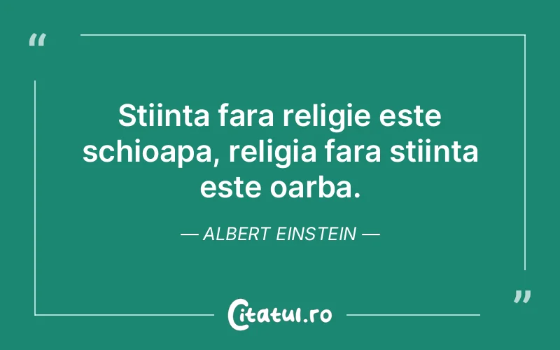 Citat Albert Einstein - citate viata