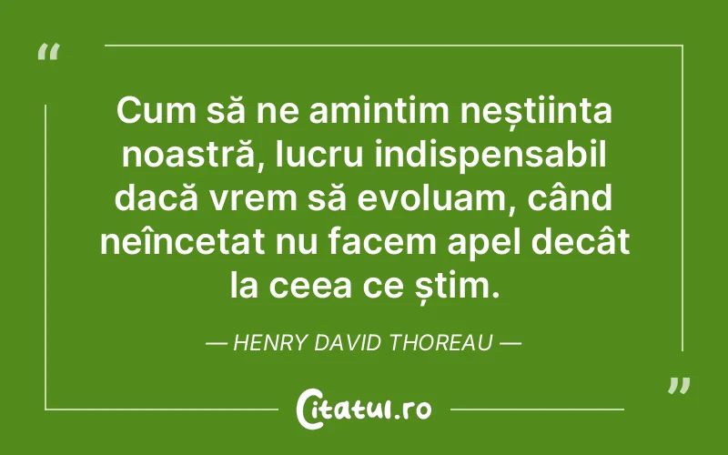 Citat Henry David Thoreau - citate viata