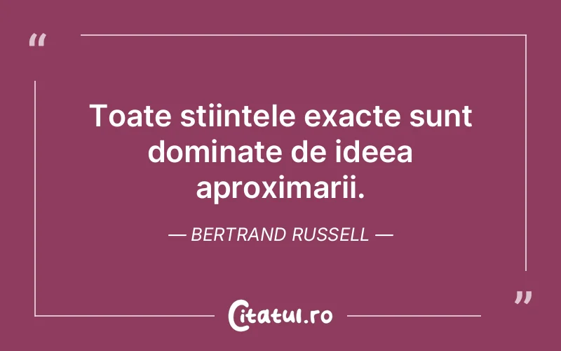Citat Bertrand Russell - citate viata