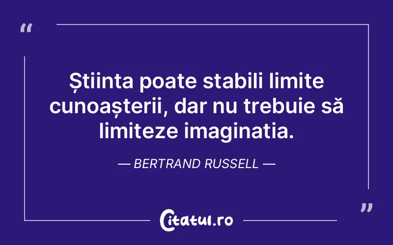 Citat Bertrand Russell - citate viata