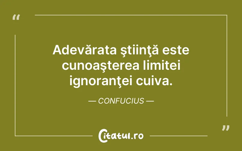 Citat Confucius - citate viata